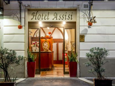 hotel assisi rome entrance